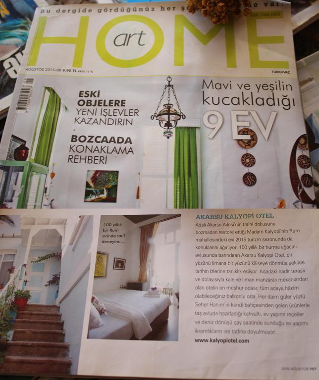 Akarsu Kalyopi Hotel Bozcaada Kültér fotó